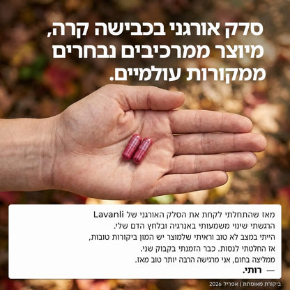 כמוסות Lavanli סלק
